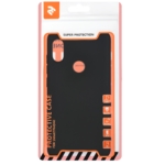 2E Basic Case for Xiaomi Redmi Note 6 Pro, Soft touch, Black