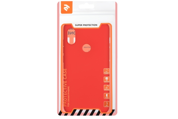 Чехол 2E Basic для Xiaomi Redmi Note 6 Pro, Soft touch, Red