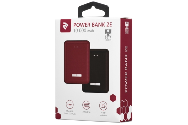 Power Bank 2Е SOTA series 10000 mAh Black