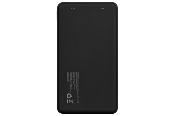 Power Bank 2Е SOTA series Slim 10000 мАг Black