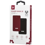 Power Bank 2Е SOTA series Slim 10000 мАг Red