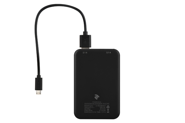 Power Bank 2Е 5000 мАч Black