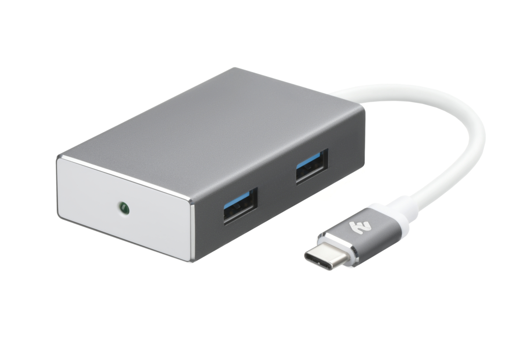 Adapter 2Е Type-C to 4xUSB3.0, Hub Aluminum, 0.20 m