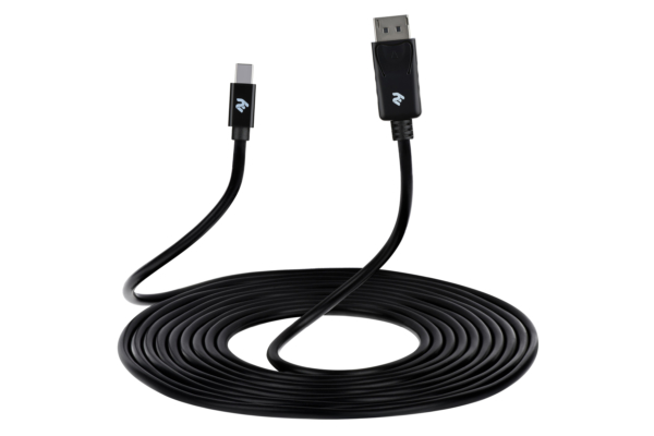 Cable 2Е Mini DisplayPort to DisplayPort, (AM/AM), 2 m