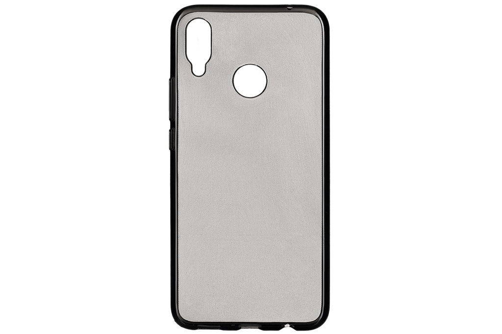 2E Basic Case for Huawei P Smart+, Crystal , Black