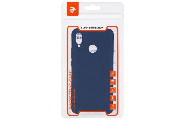 Чехол 2E Basic для Huawei P Smart+, Soft touch, Navy