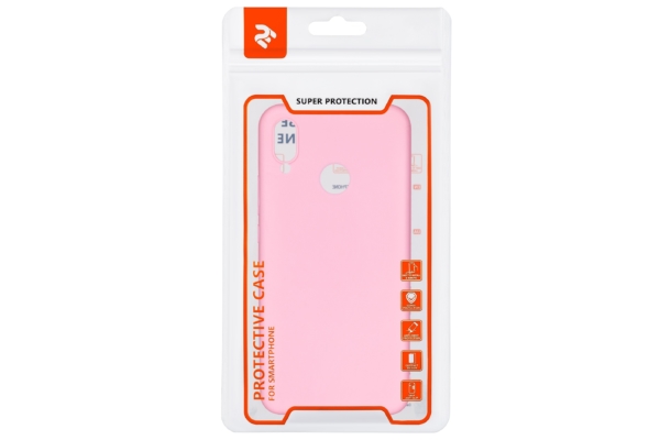 Чехол 2E Basic для Huawei P Smart+, Soft touch, Pink