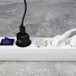 Surge Protector 2E with 4 sockets and a switch 3G1.0, 3m, white