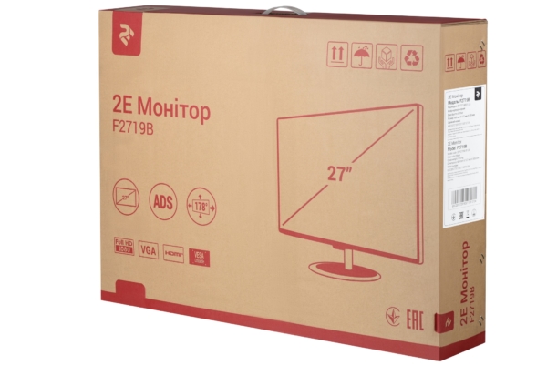 Monitor 2E F2719B Black