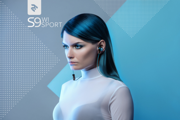 Earphones 2E S9 WiSport, Black
