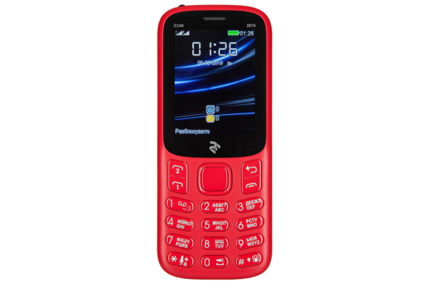 Mobile Phone 2E E240 2019 DualSim Red
