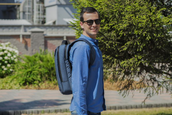 Laptop Backpack 2E BPN9166NV, Melange 16″ Blue
