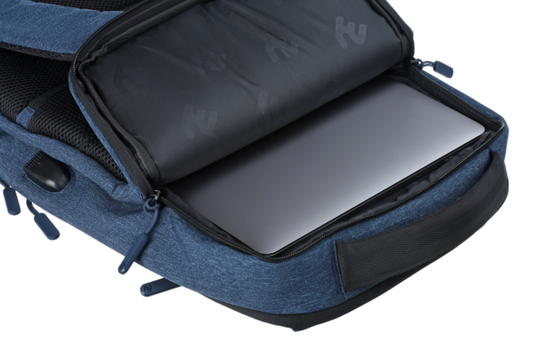 Laptop Backpack 2E BPN9166NV, Melange 16″ Blue