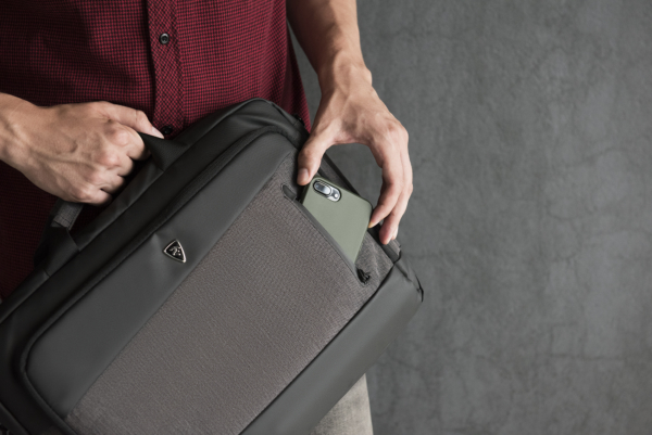 Laptop bag 2E CBN9085GB, Slant 16″, Grey