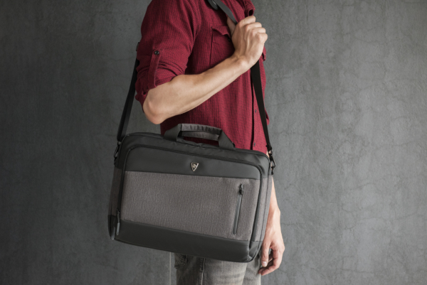 Laptop bag 2E CBN9085GB, Slant 16″, Grey