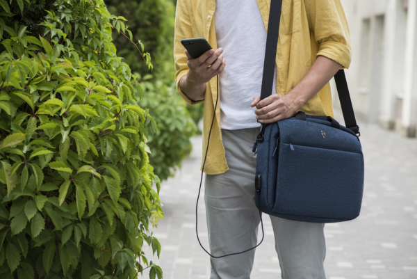 Bag 2E TBN9160NV, Melange 10″, Navy