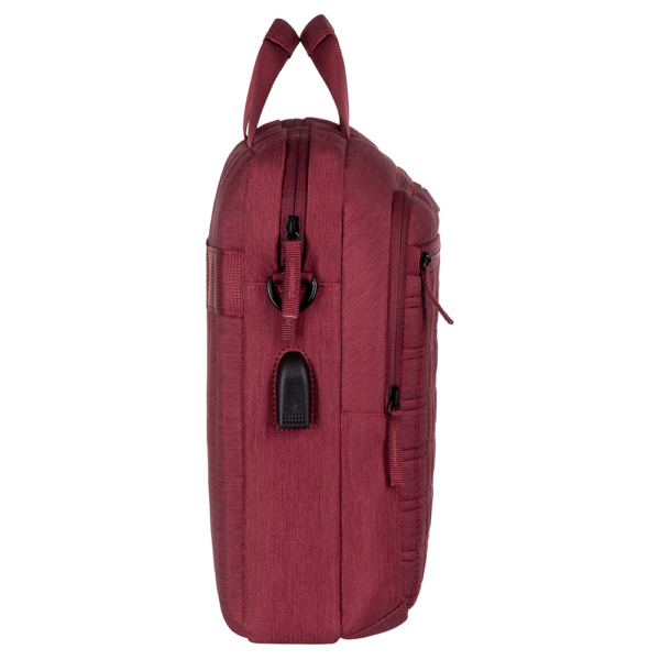 Laptop Bag 2E CBN9198BG, CrossSquares 16″, Burgundy