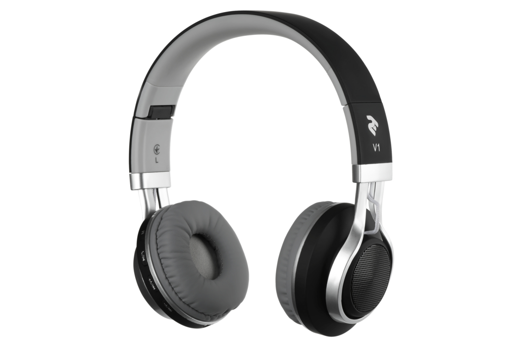 Headphones 2E V1 ComboWay ExtraBass, Black