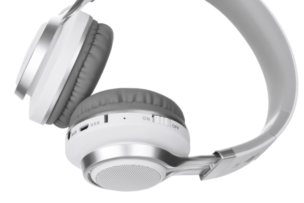 Headphones 2E V1 ComboWay ExtraBass, White