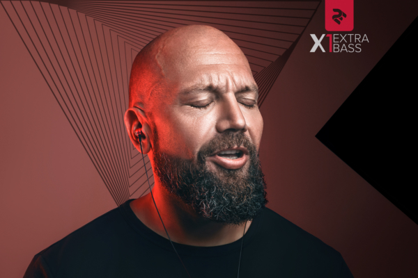 Наушники 2E X1 Extra Bass, Grey