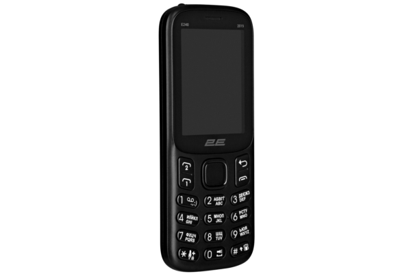 2E Мобільний телефон E240 2019 2SIM Black