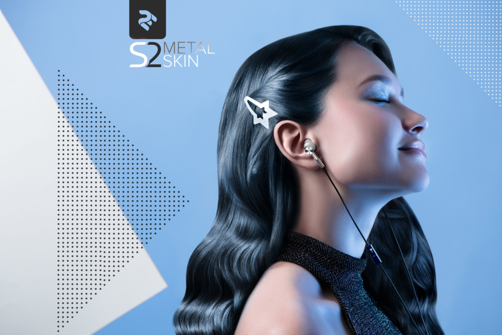 Навушники 2E S2 Metal Skin, Silver