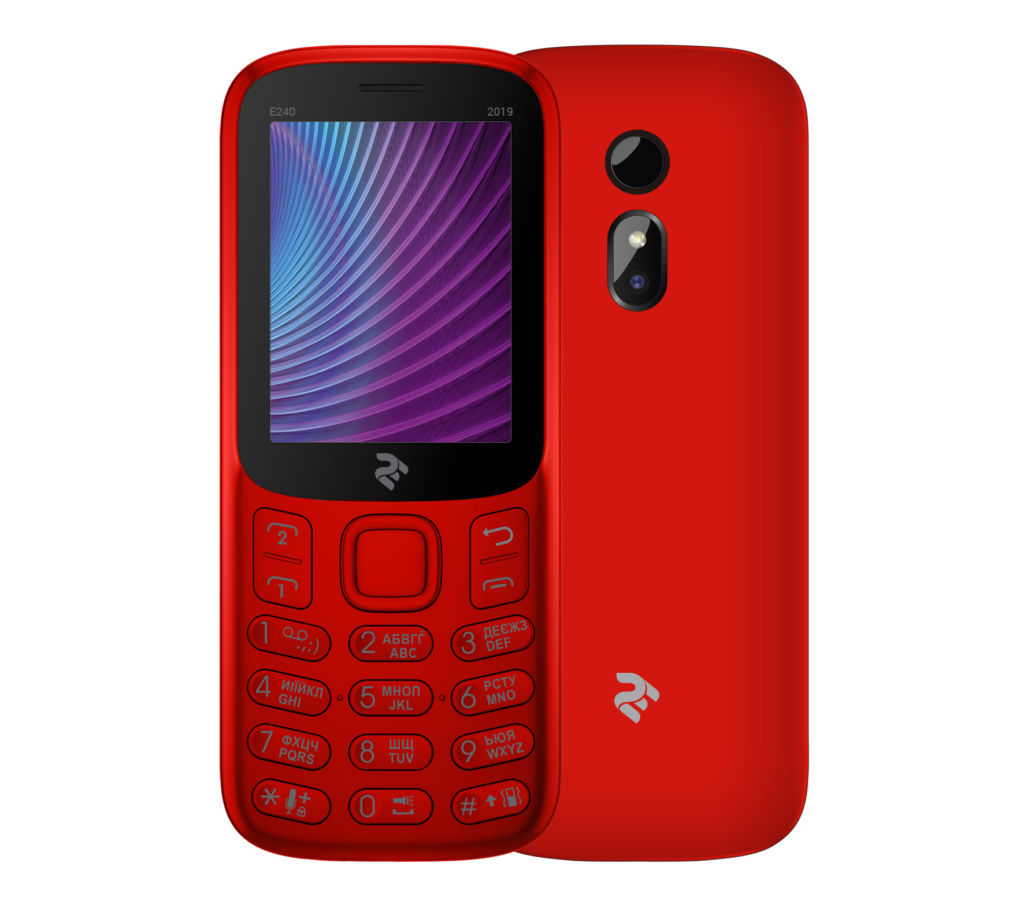 Mobile Phone 2E E240 2019 DualSim Red