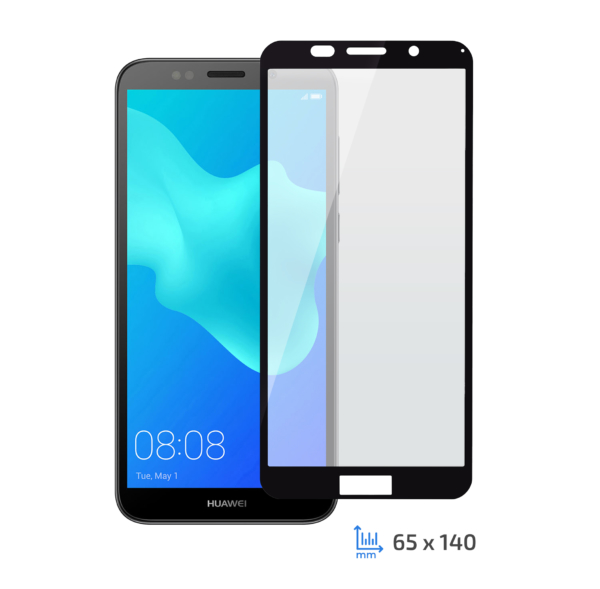 Защитное стекло 2E Huawei Y5 2018/Honor 7A, 2.5D Black border FG