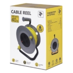 Extension Cord Reel 2E with 4XSchuko Plug, IP20, 3Gx1.5mm, 40 m