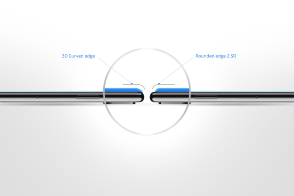 Защитное стекло 2E Samsung Galaxy A6, 3D black border FG