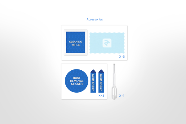Комплект 3 в 1 Защитное стекло 2E Xiaomi Redmi Note 7, 2.5D Clear