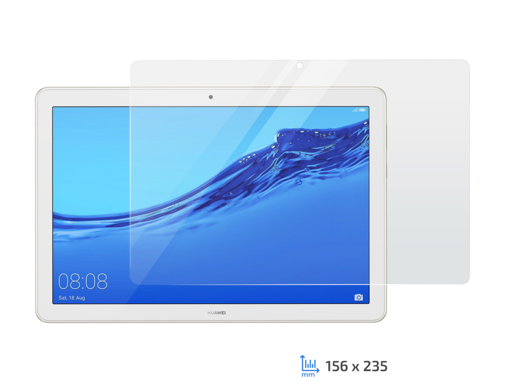 Protective Glass 2E Huawei для MediaPad T5 10″, 2.5D Clear