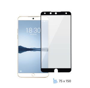 Protective Glass 2E Meizu 15 Plus, 2.5D black border EG