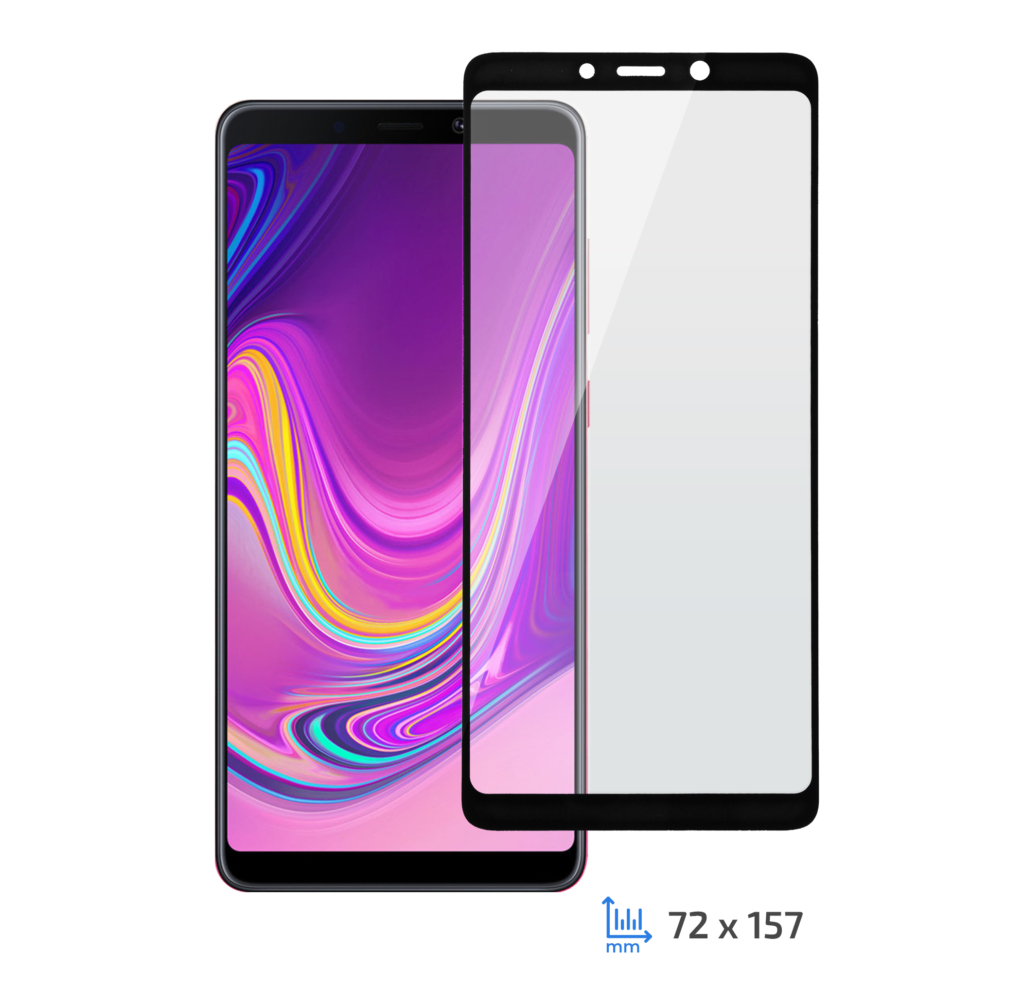 Protective Glass 2E Samsung Galaxy A9 2018, 2.5D black border FG