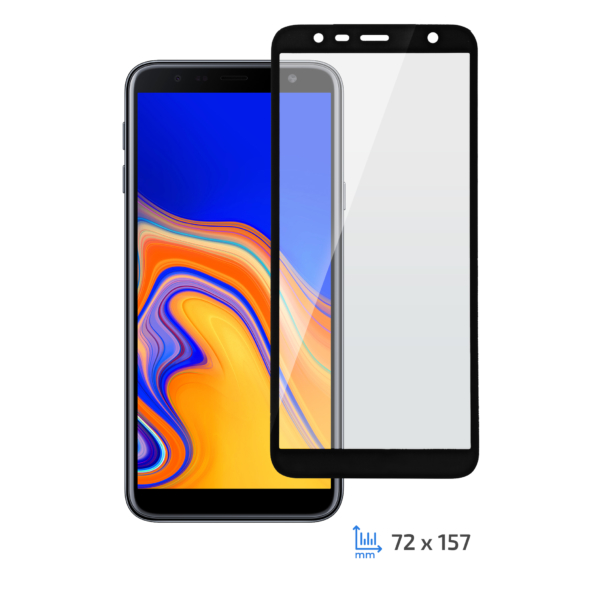 Защитное стекло 2E Samsung Galaxy J4+, 3D black border FG