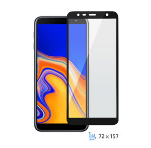 Захисне скло 2E Samsung Galaxy J6+, 3D black border FG