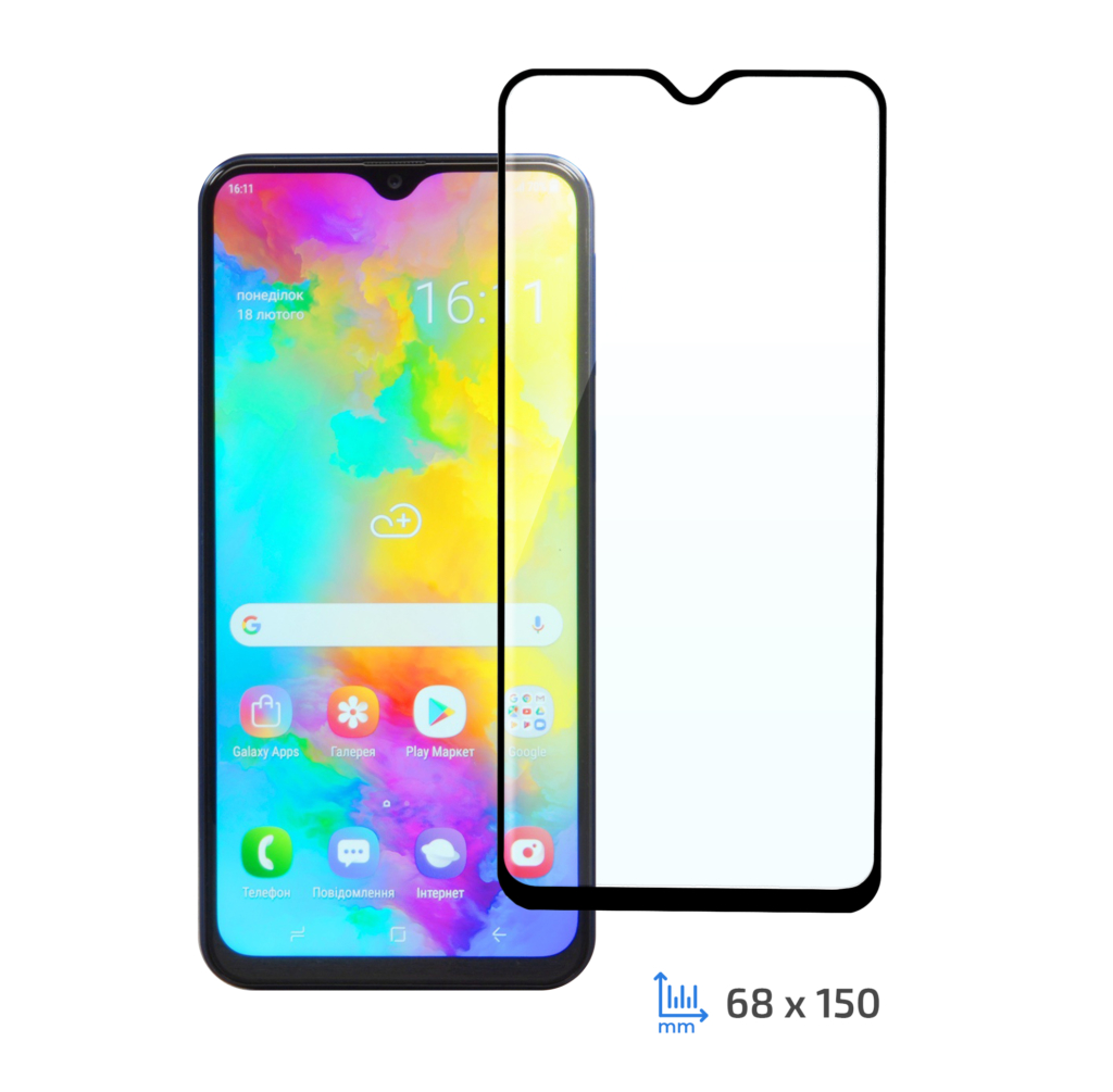 Protective Glass 2E Basic for Samsung Galaxy A10/M10, 3D FG, Black