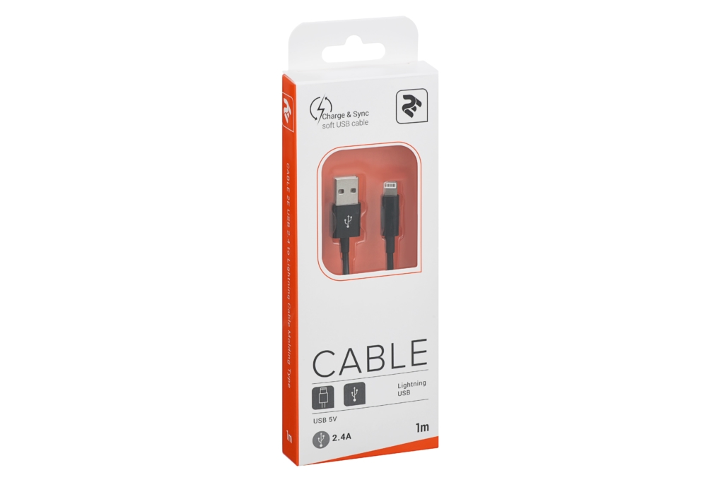 2E Cable USB 2.0 to Lightning Cable, Molding Type
