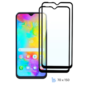 Комплект 2 в 1 Захисне скло 2E Basic для Samsung Galaxy A10/M10, FCFG, Black
