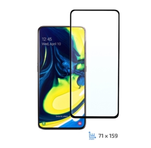 Захисне скло 2E Basic для Samsung Galaxy A80/A90, 3D FG, Black