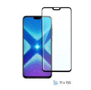 Protective Glass 2E Basic for Honor 8X, 3D FG, Black
