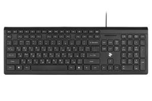 Клавиатура 2E KM1020 Slim Black