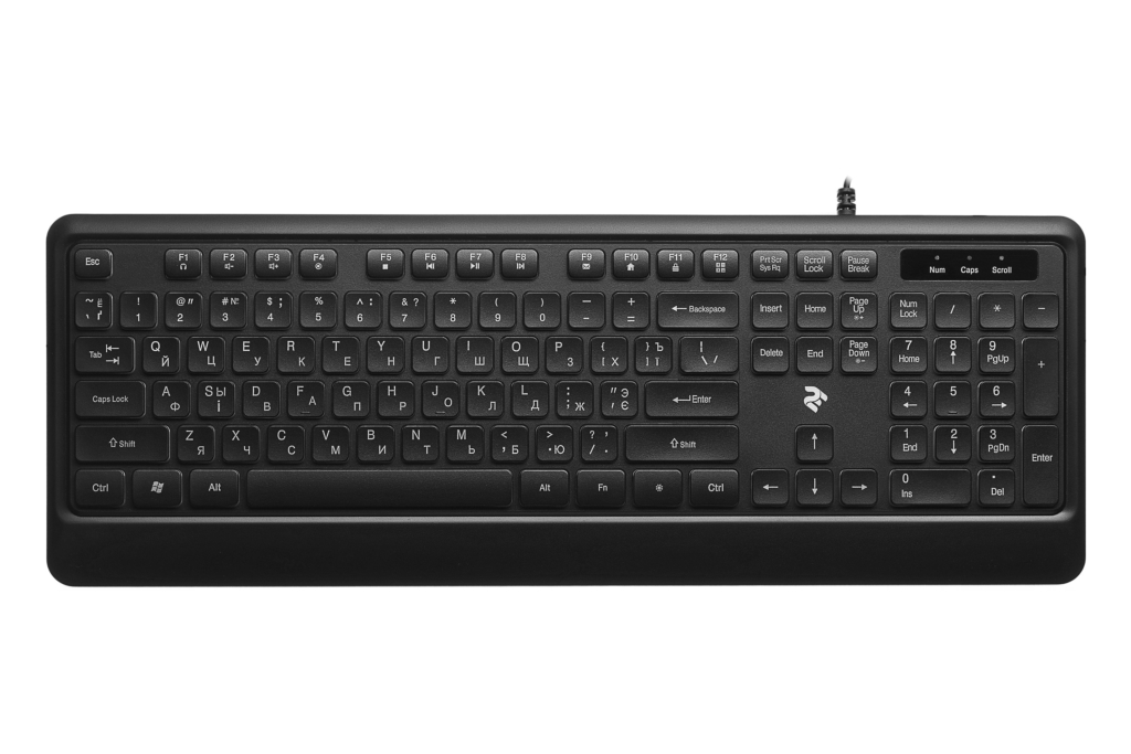 Клавиатура 2E KS110 Illuminated Black