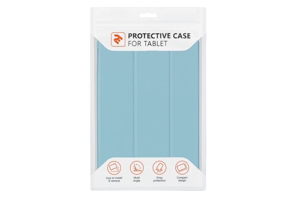 2Е Basic Case for Apple iPad 9.7″ 2017/2018, Flex, Light blue