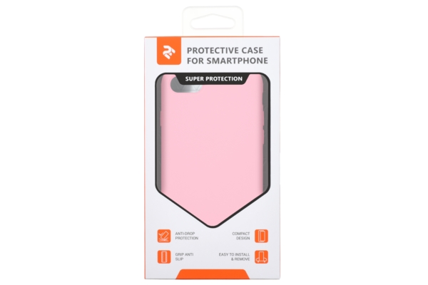 2Е Case for Apple iPhone 7/8, Liquid Silicone, Rose Pink