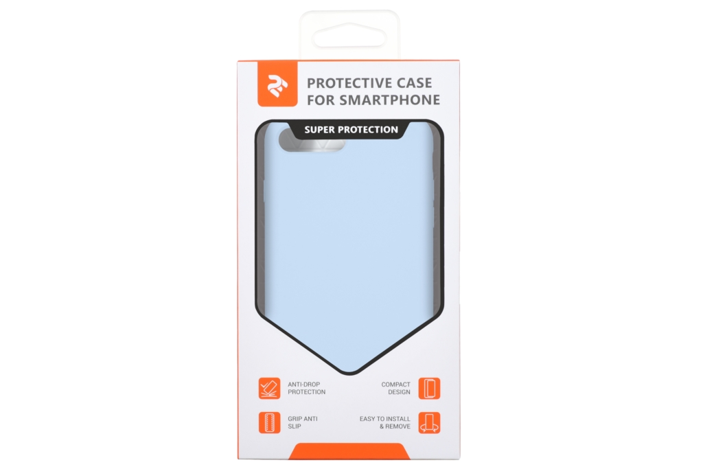 2Е Case for Apple iPhone 7/8 Plus, Liquid Silicone, Light Purple