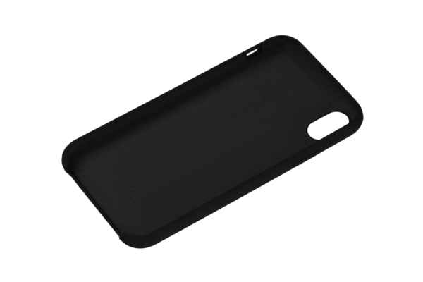 2Е Case for Apple iPhone XR, Liquid Silicone, Black