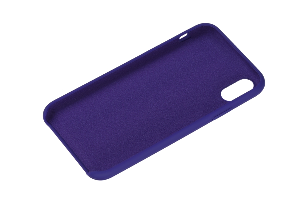 Чехол 2Е для Apple iPhone XS, Liquid Silicone, Deep Purple
