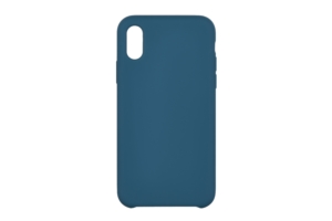 2Е Case for Apple iPhone XS, Liquid Silicone, Starblue