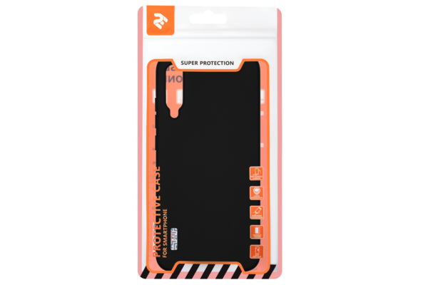2Е Basic Case for Xiaomi Mi A3, Soft feeling, Black